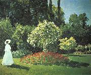Jeanne-Marguerite Lecadre in the Garden Claude Monet